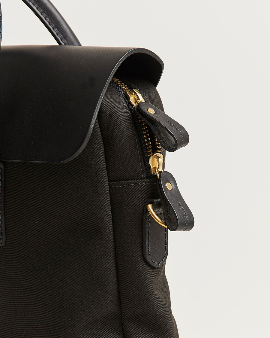 Herre | Vesker | Bennett Winch | Canvas Briefcase Black