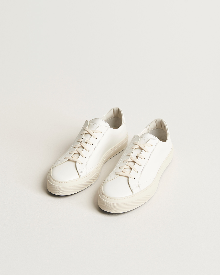 Herre | Hvite sneakers | Sweyd | Base Leather Sneaker White