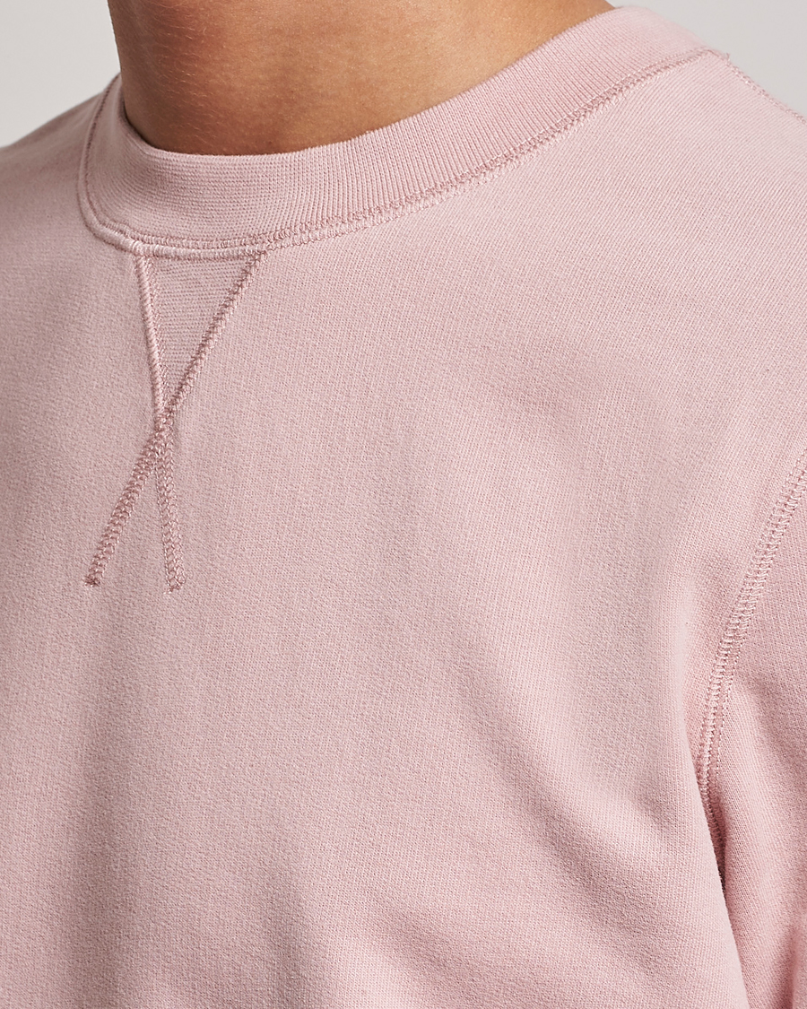 Herre | Gensere | Sunspel | Loopback Sweatshirt Shell Pink