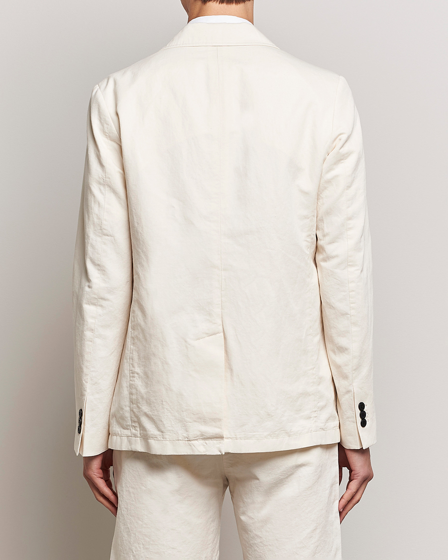 Herre | Dressjakker | Sunspel | Unconstructed Cotton/Linen Blazer Undyed
