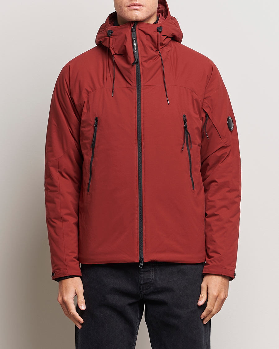 Herre | Moderne jakker | C.P. Company | Pro-Tec Lightweight Padded Jacket Burnt Red