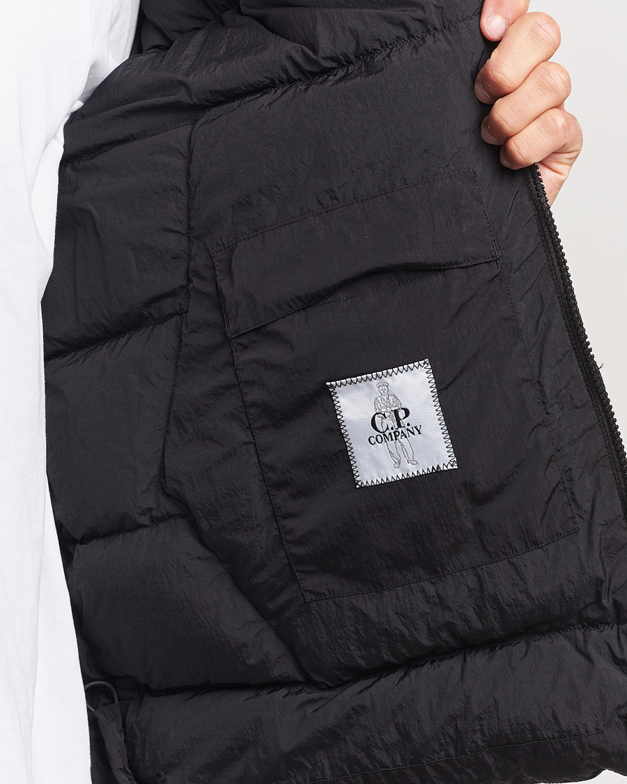 Herre | Jakker | C.P. Company | Eco-Chrome R Lightweight Down Jacket Black