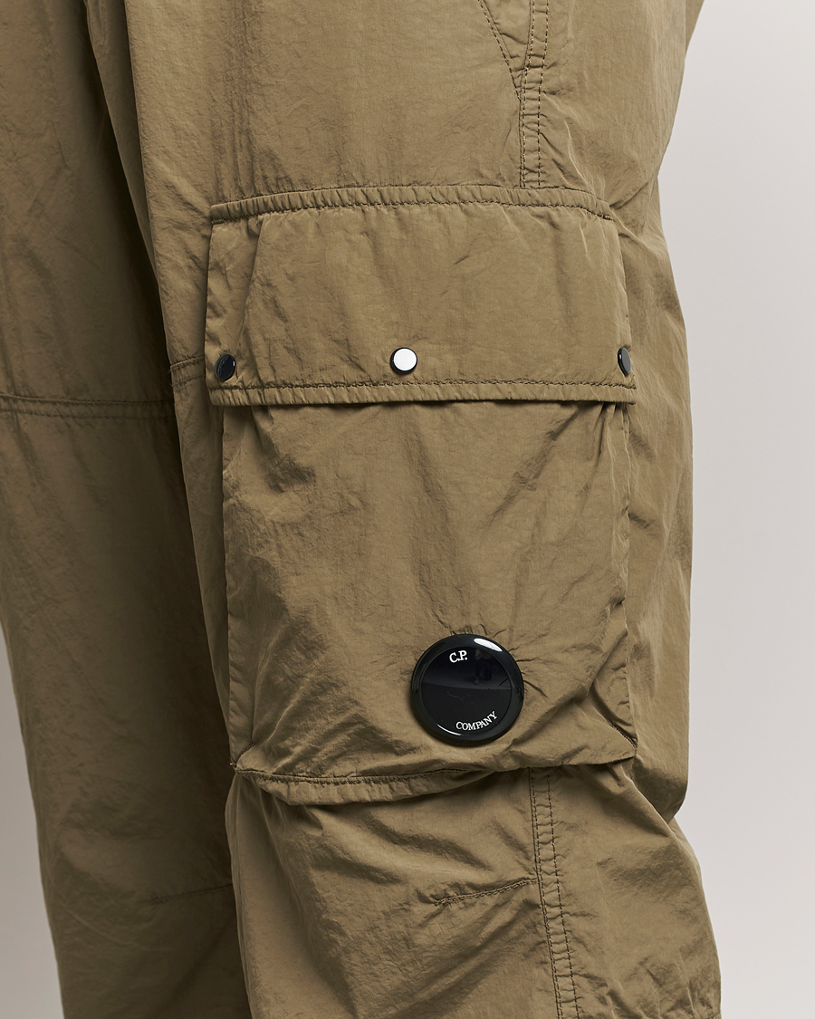 Herre | Bukser | C.P. Company | Flatt Nylon Cargo Pants Light Brown
