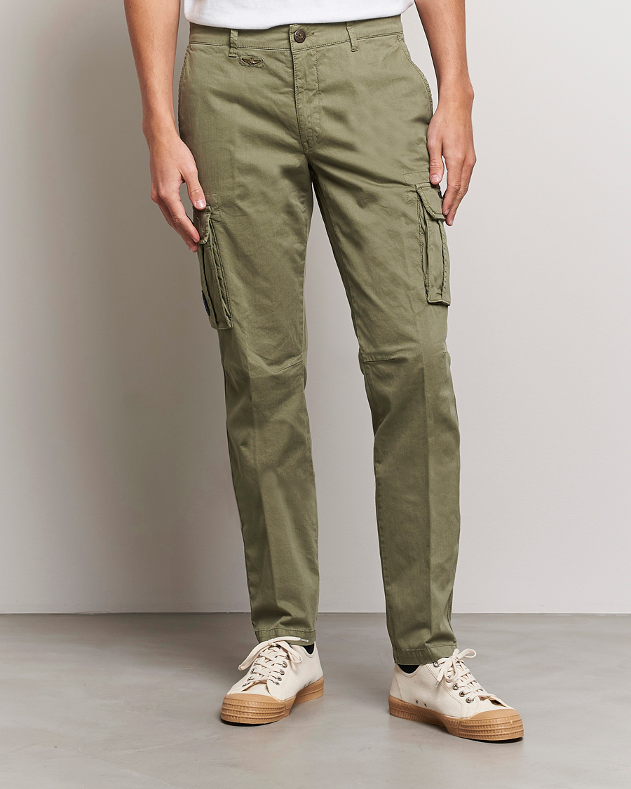 Herre | Lojalitetstilbud | Aeronautica Militare | Cotton Cargo Pants Green