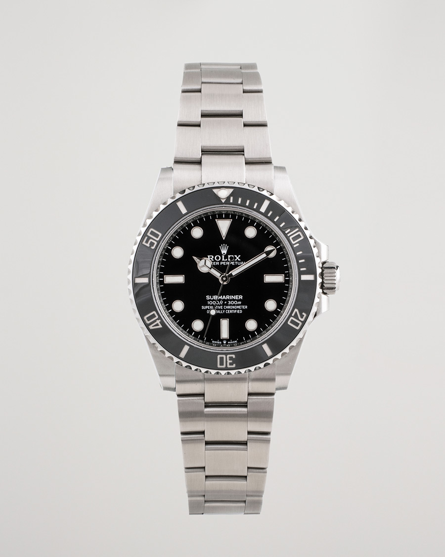 Herre | Rolex Pre-Owned Submariner 124060 Oyster Perpetual Steel Black | Rolex Pre-Owned | Submariner 124060 Oyster Perpetual Steel Black