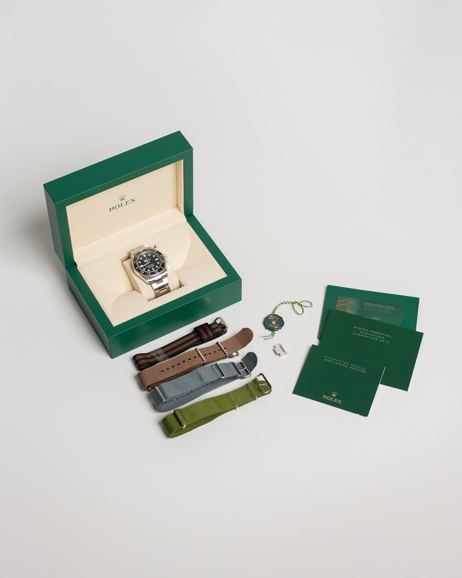 Herre | Rolex Pre-Owned Submariner 124060 Oyster Perpetual Steel Black | Rolex Pre-Owned | Submariner 124060 Oyster Perpetual Steel Black