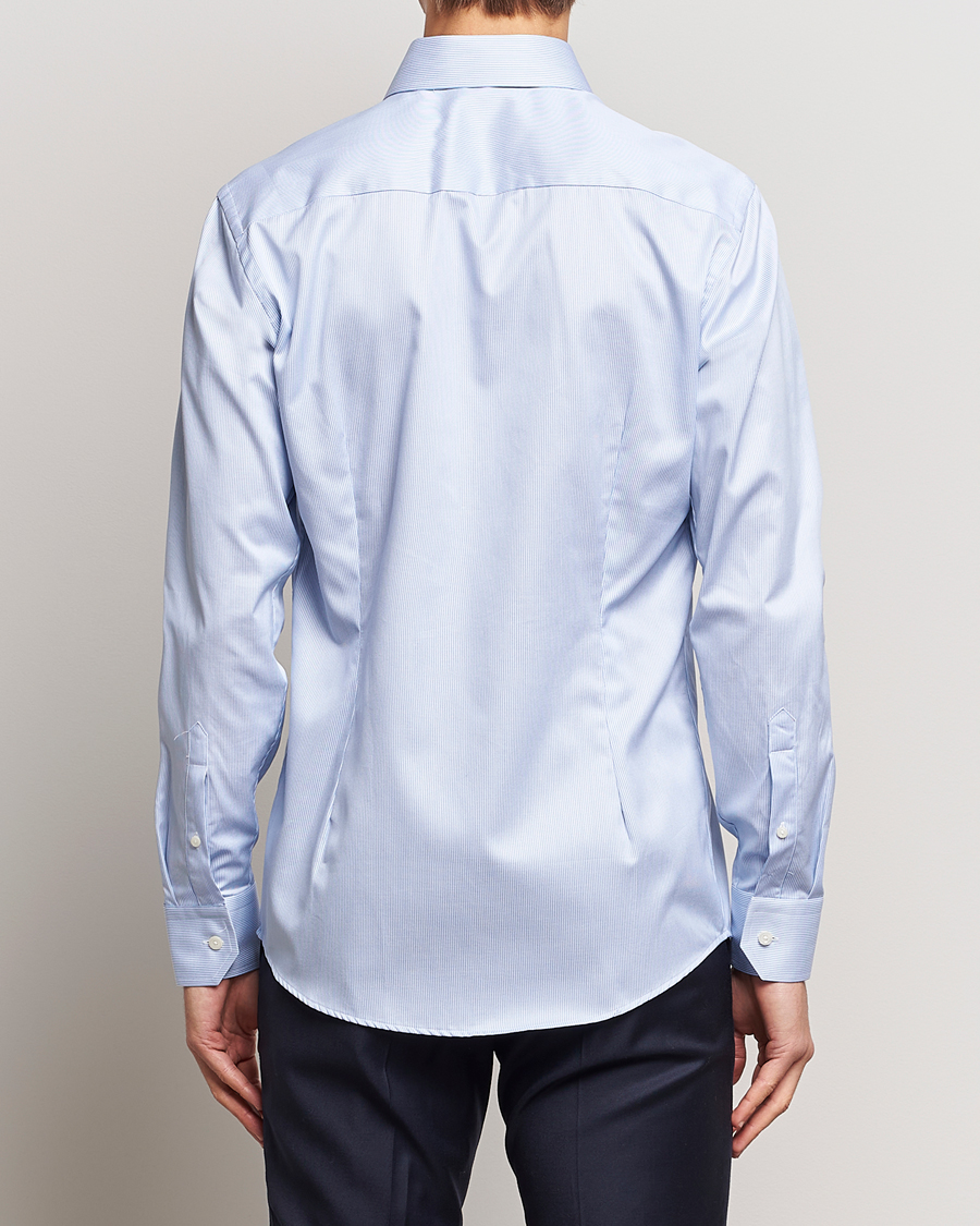Herre | Skjorter | Eton | Slim Fit Signature Twill Shirt Blue/White