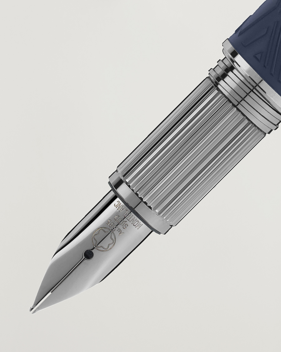 Herre | Montblanc Starwalker SpaceBlue Resin Fountain Pen Blue | Montblanc | Starwalker SpaceBlue Resin Fountain Pen Blue
