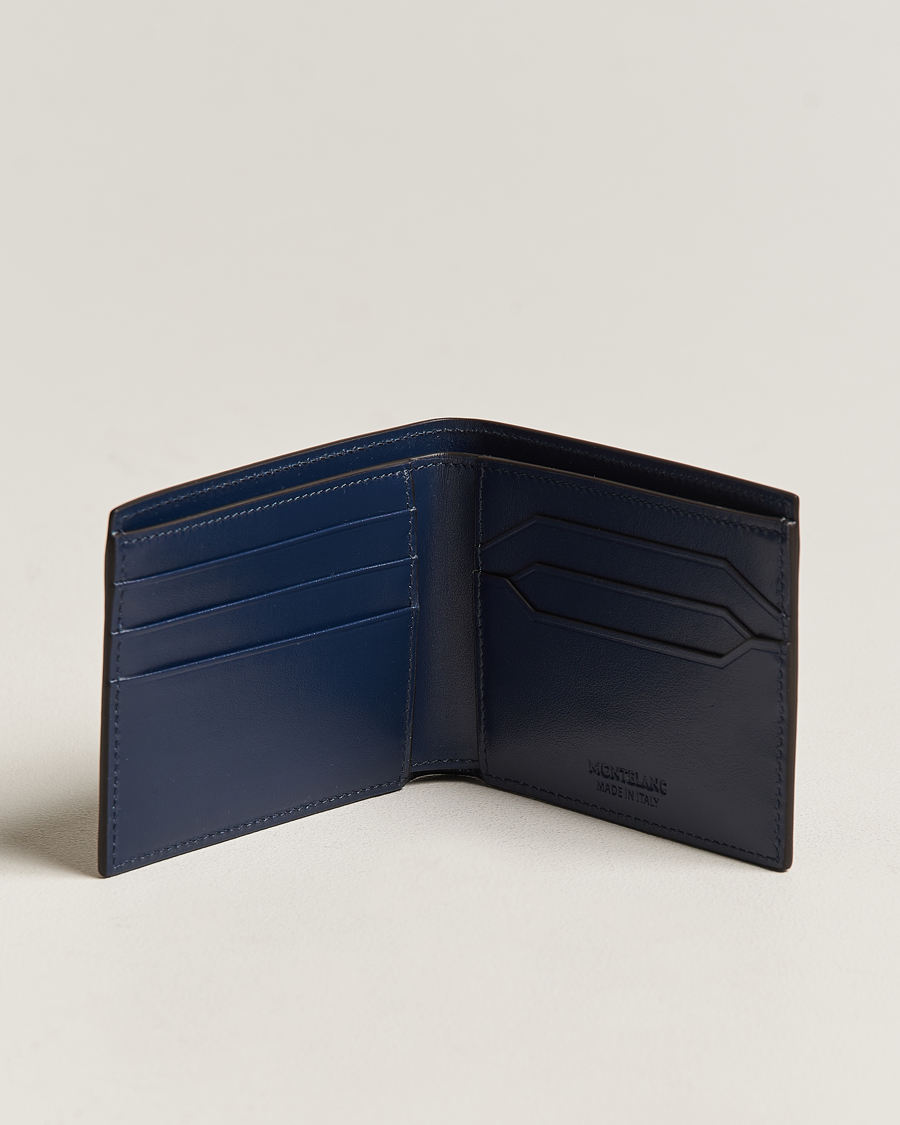 Herre | Nye produktbilder | Montblanc | Meisterstück Wallet 6cc Ink Blue