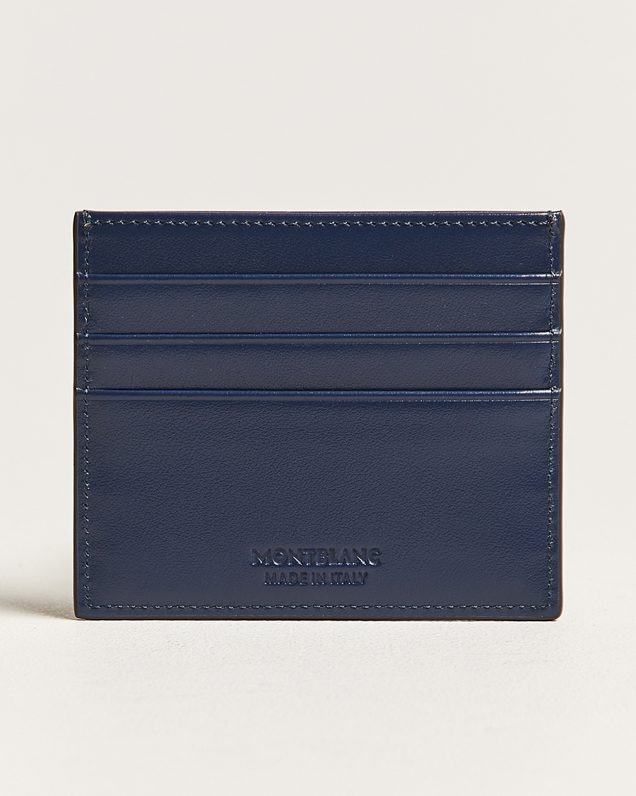 Herre | Assesoarer | Montblanc | Meisterstück Card Holder 6cc Ink Blue