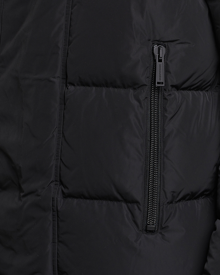 Herre | Jakker | Dsquared2 | Bomber Puffer Jacket Black