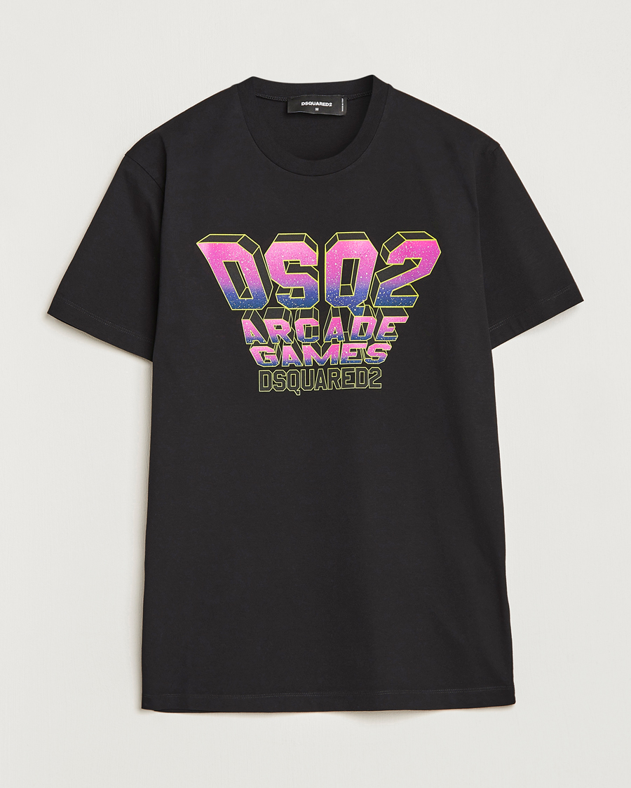 Herre |  | Dsquared2 | Cool Fit Logo Tee Black