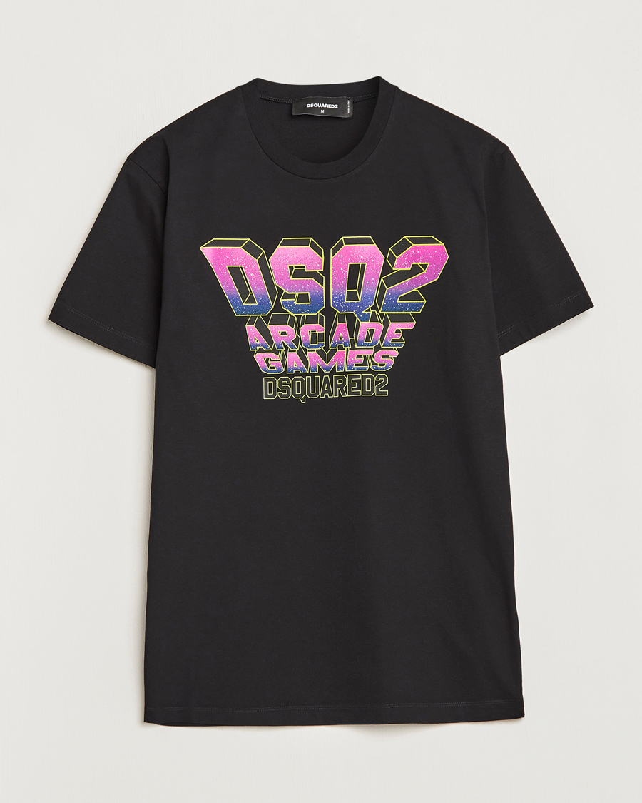 Herre | T-Shirts | Dsquared2 | Cool Fit Logo Tee Black