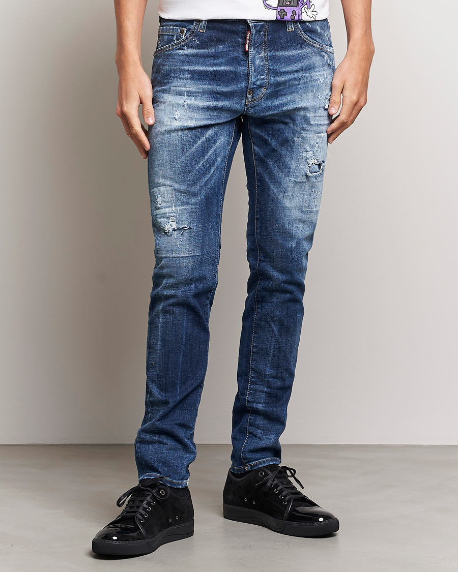 Herre | Slim fit | Dsquared2 | Cool Guy Jeans  Light Blue Wash