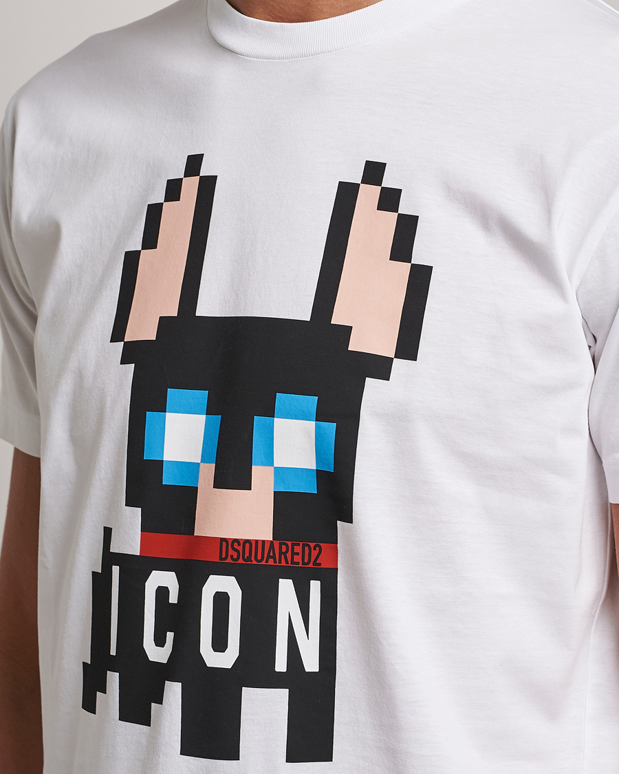Herre | T-Shirts | Dsquared2 | Cool Fit Ciro Tee White