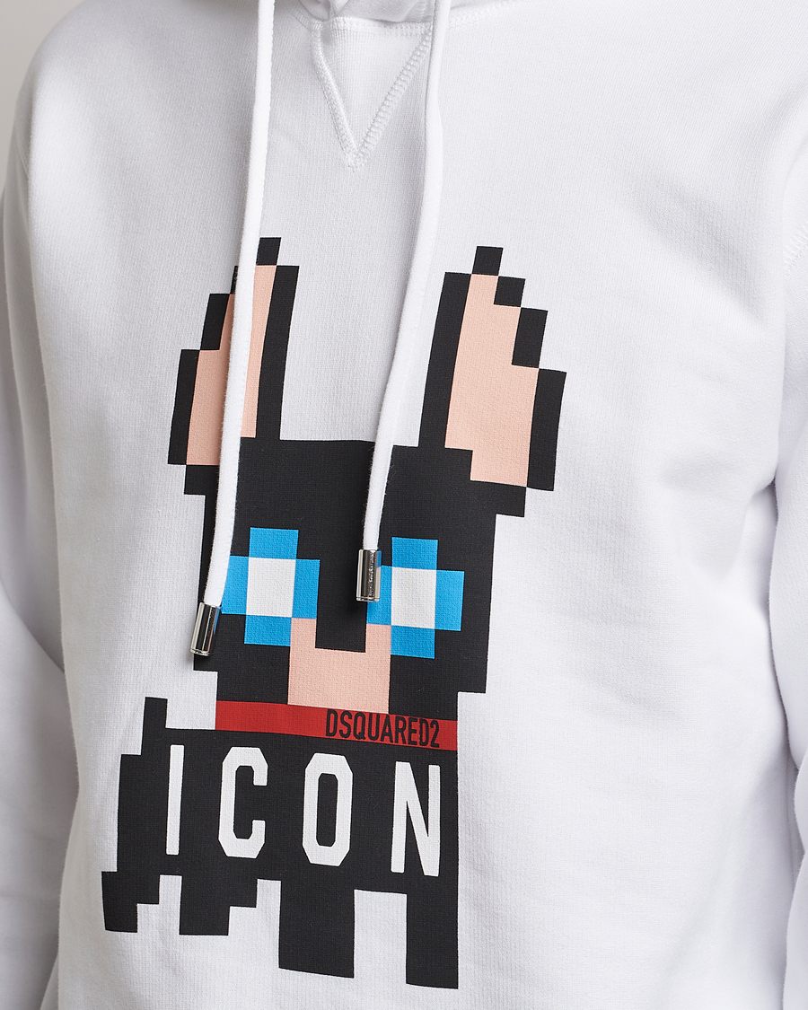 Herre | Gensere | Dsquared2 | Cool Fit Ciro Hoodie White