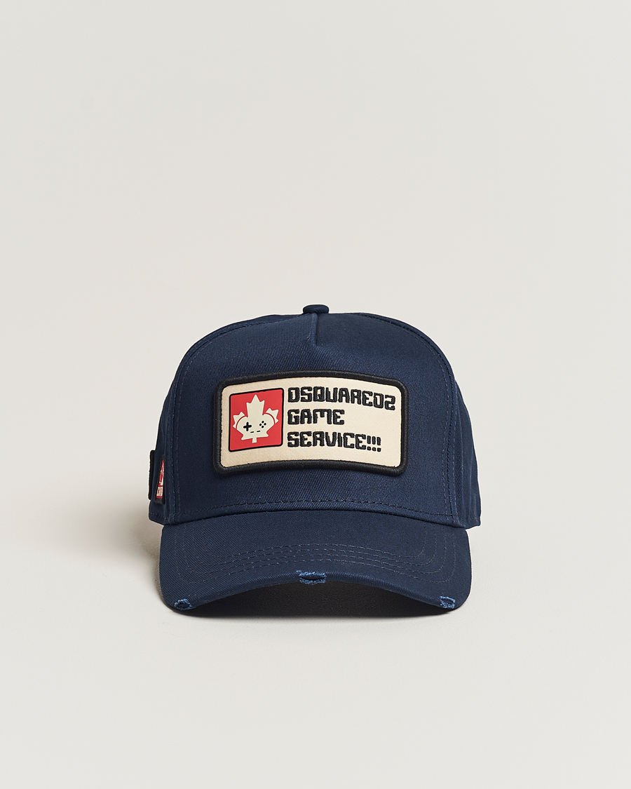 Herre | Dsquared2 Gaming Baseball Cap Navy | Dsquared2 | Gaming Baseball Cap Navy
