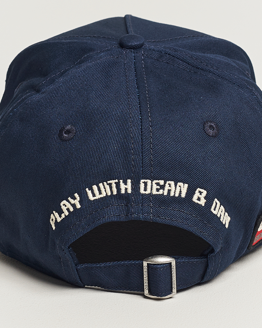 Herre | Dsquared2 Gaming Baseball Cap Navy | Dsquared2 | Gaming Baseball Cap Navy