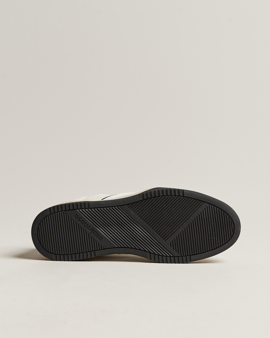 Herre | Dsquared2 Spiker Sneaker White/Black | Dsquared2 | Spiker Sneaker White/Black