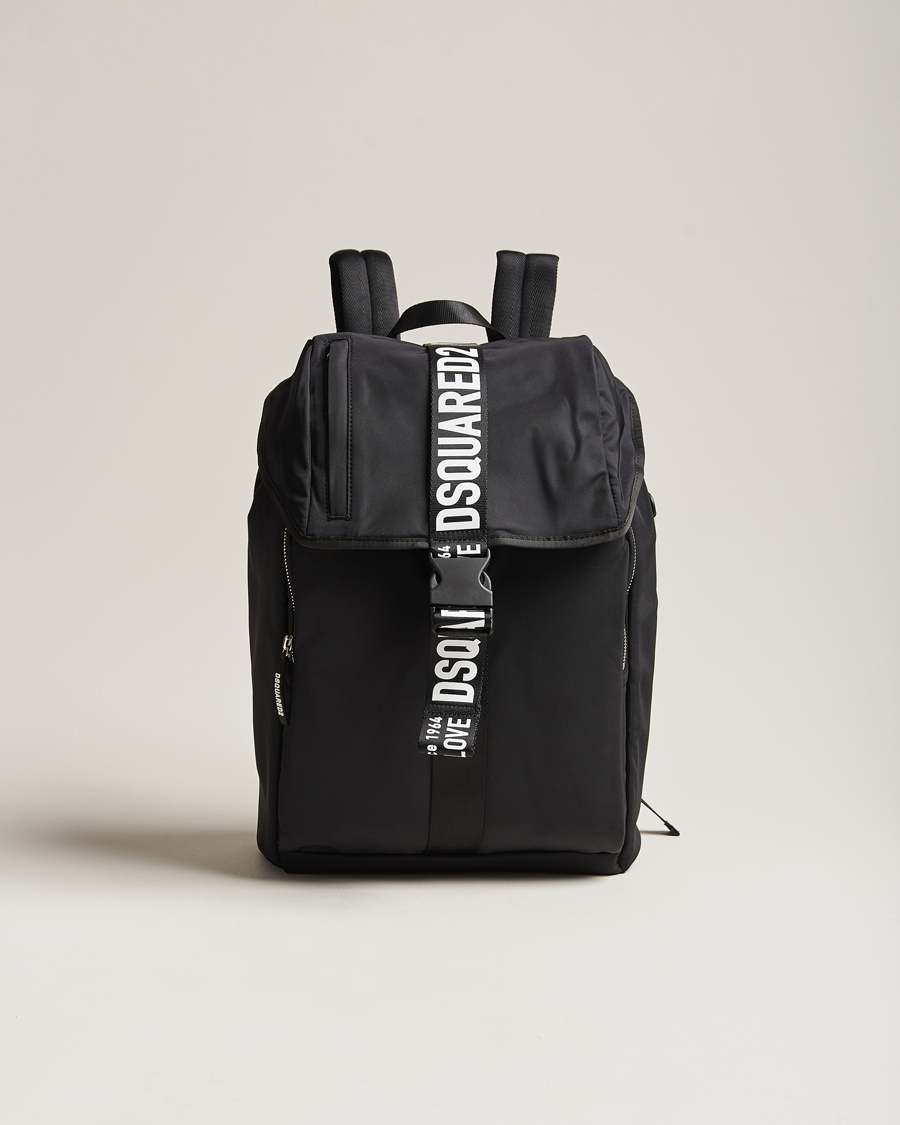 Herre | Dsquared2 Made With Love Backpack Black | Dsquared2 | Made With Love Backpack Black