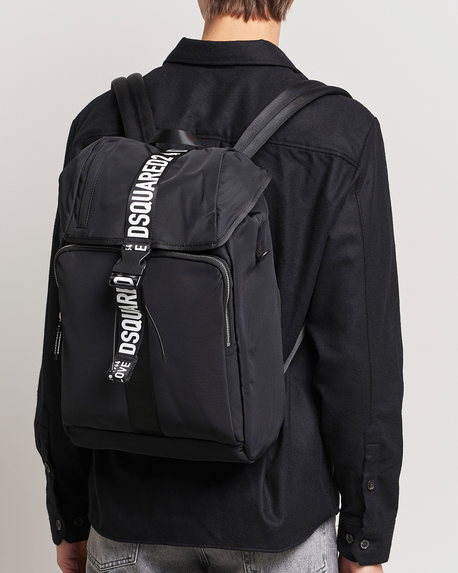Herre | Dsquared2 | Dsquared2 | Made With Love Backpack Black