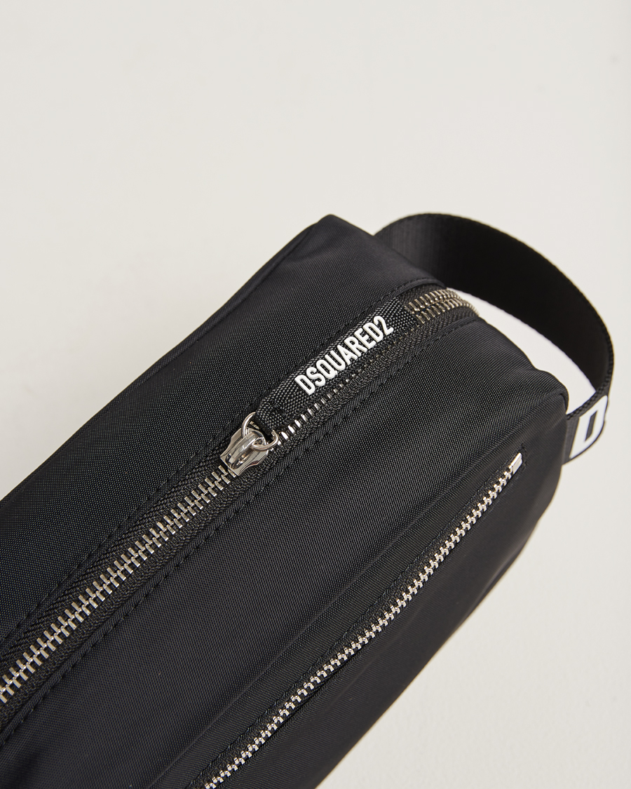Herre | Dsquared2 Made With Love Washbag Black | Dsquared2 | Made With Love Washbag Black