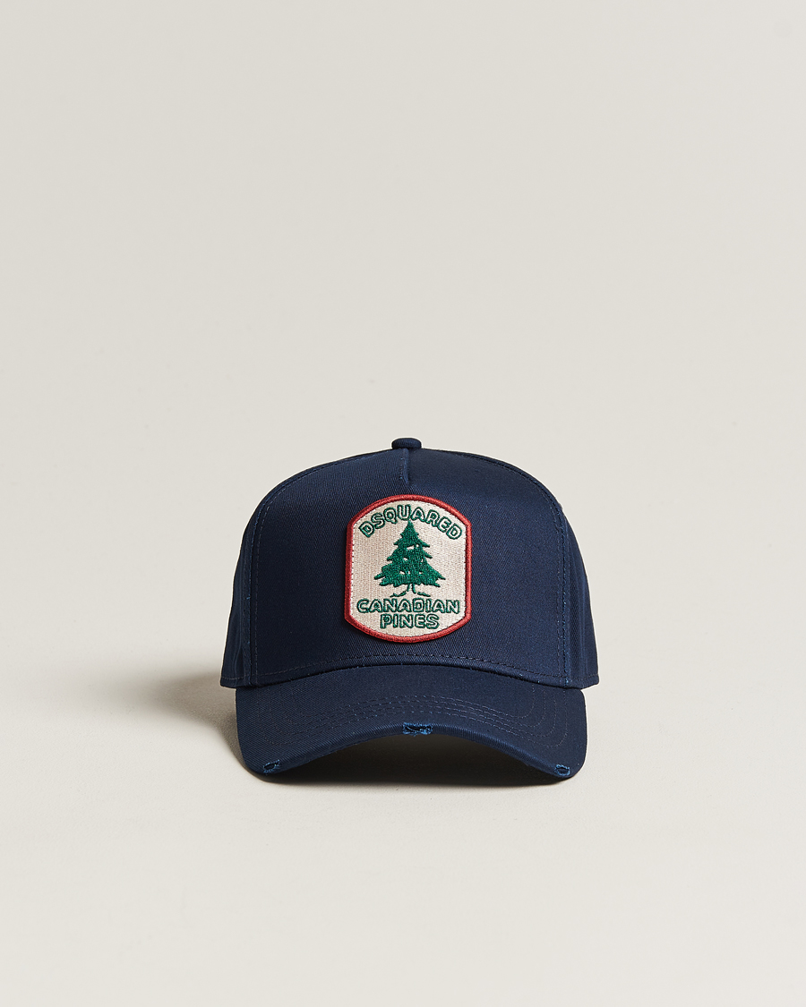 Herre | Dsquared2 Canadian Pines Cap Navy | Dsquared2 | Canadian Pines Cap Navy