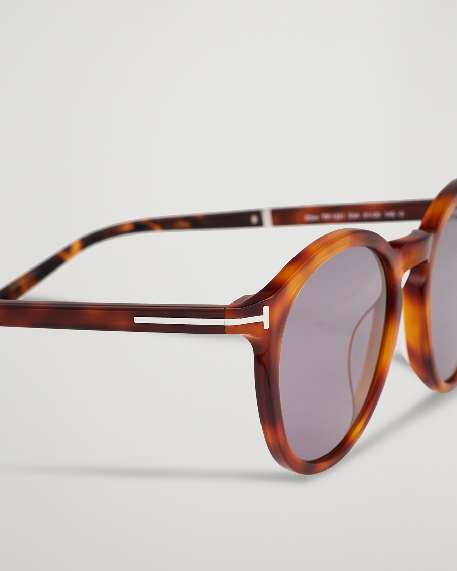 Herre | Solbriller | Tom Ford | Elton Sunglasses Blonde Havana/Smoke