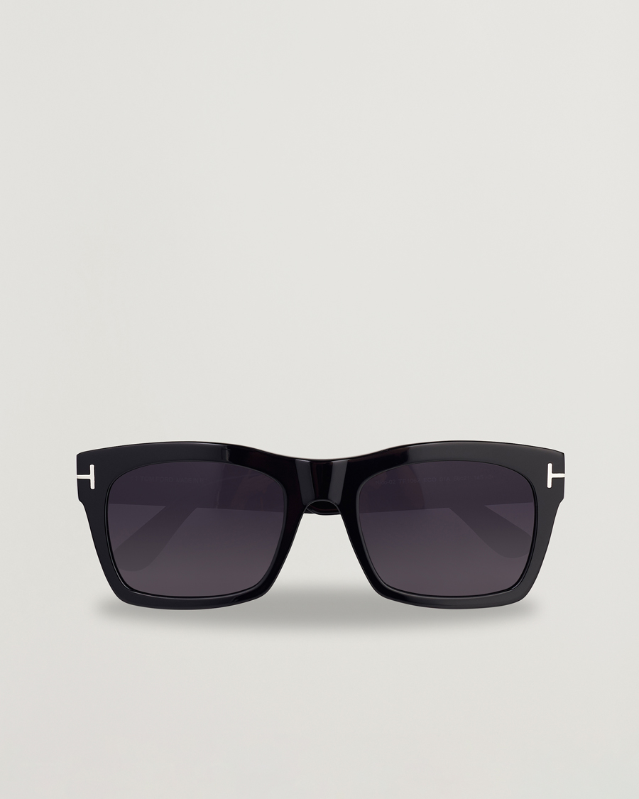 Herre | Solbriller | Tom Ford | Nico-02 Sunglasses Shine Black/Smoke
