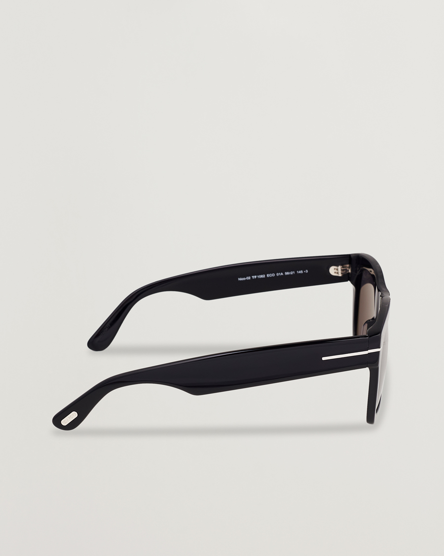 Herre | Solbriller | Tom Ford | Nico-02 Sunglasses Shine Black/Smoke