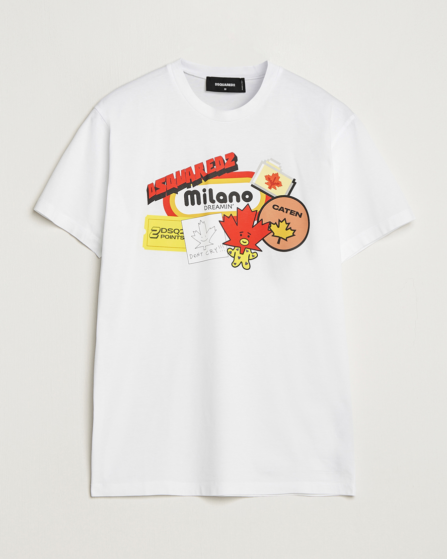 Herre | | Dsquared2 | Cool Fit Crew Neck T-Shirt White