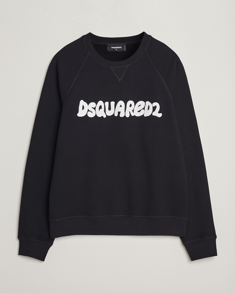 Herre | Dsquared2 | Dsquared2 | Cool Fit Crew Neck Sweatshirt Black