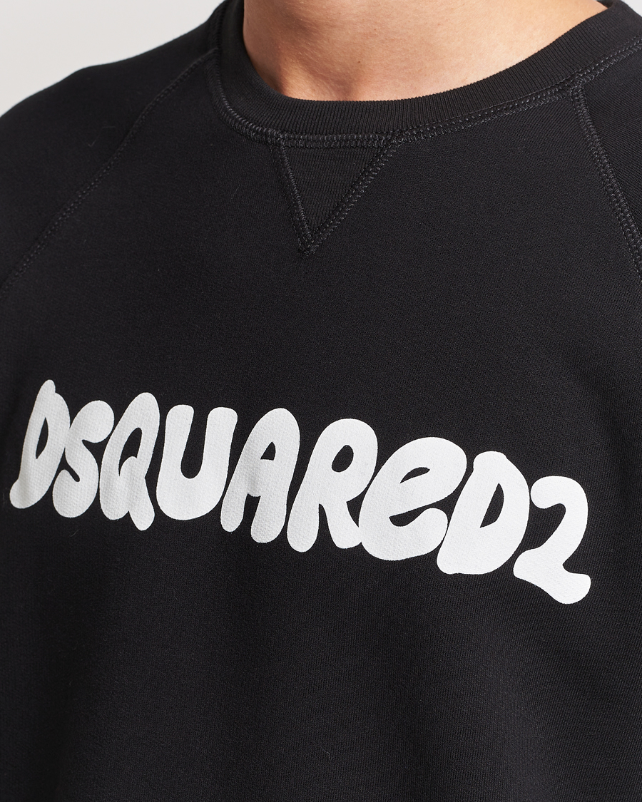 Herre | Gensere | Dsquared2 | Cool Fit Crew Neck Sweatshirt Black