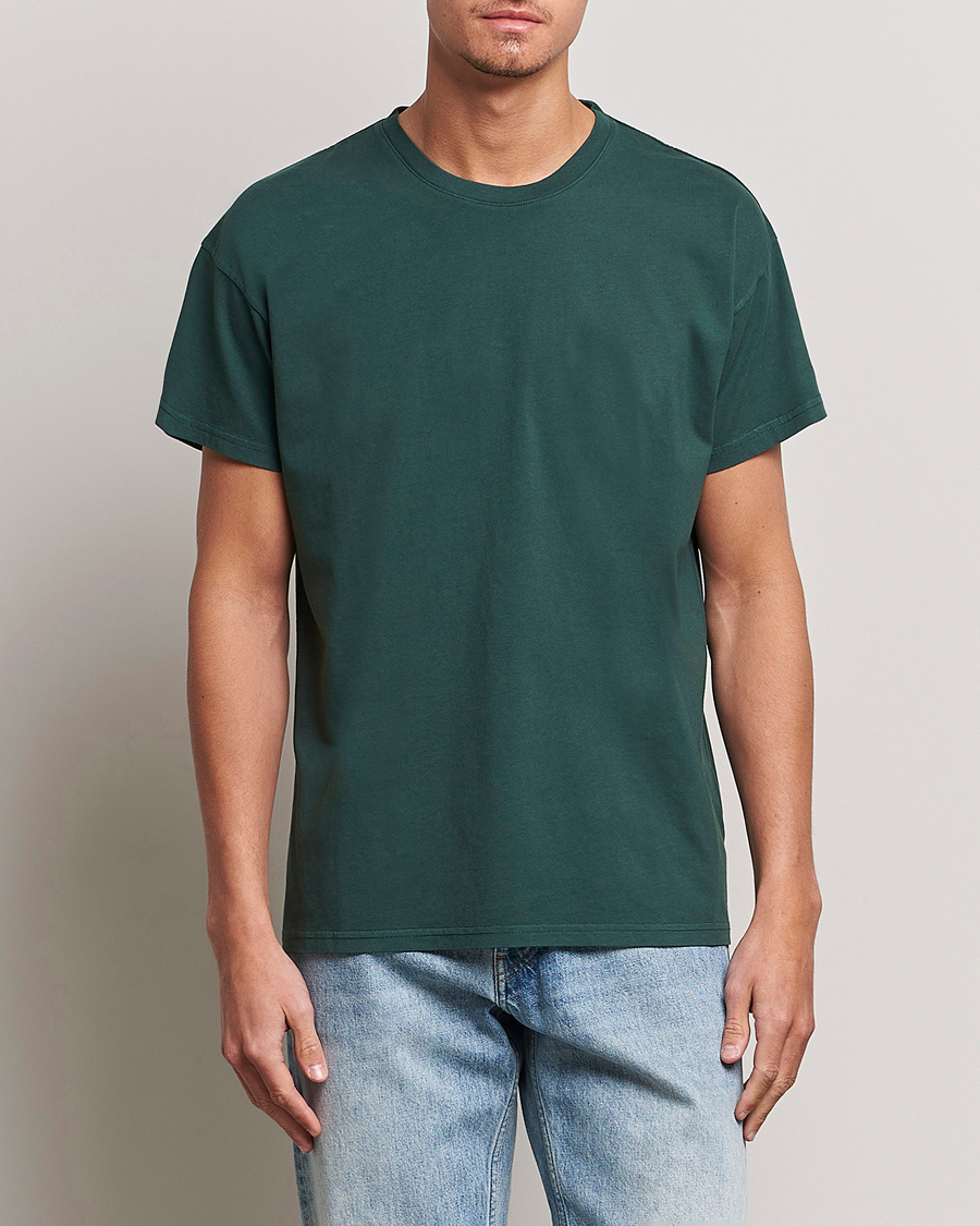 Herre | Klær | Jeanerica | Marcel Crew Neck T-Shirt Dark Green