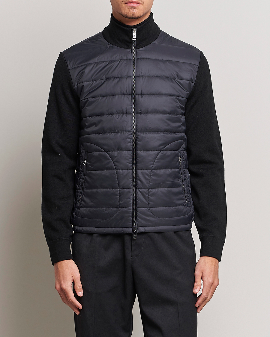 Herre | Ralph Lauren Purple Label | Ralph Lauren Purple Label | Hybrid Zip Jacket Black