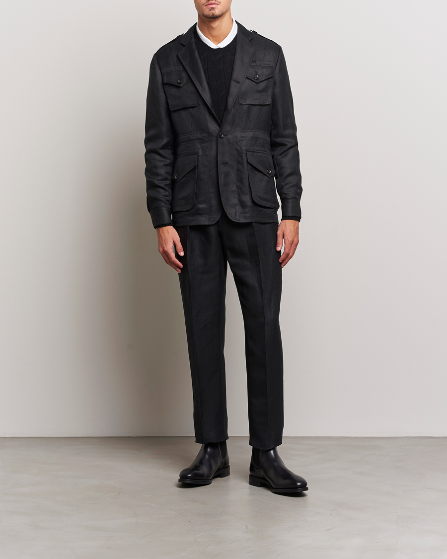 Herre | Jakker | Ralph Lauren Purple Label | Field Jacket Black