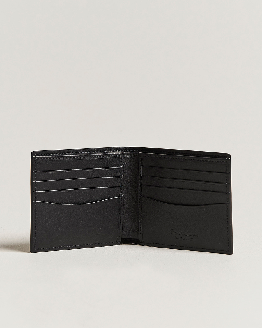 Herre | Ralph Lauren Purple Label Luxe Calf Billfold Black | Ralph Lauren Purple Label | Luxe Calf Billfold Black