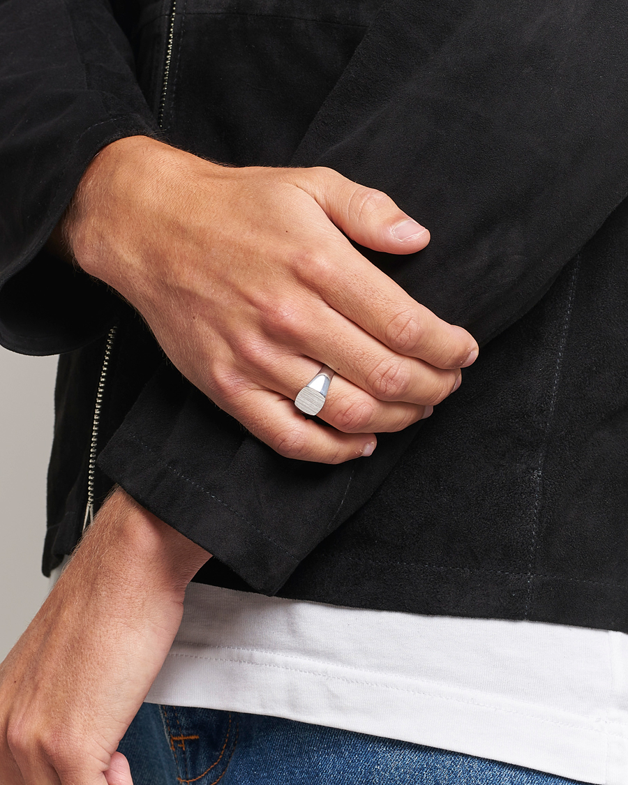 Herre | Smykker | Tom Wood | Kay Ring Satin Silver