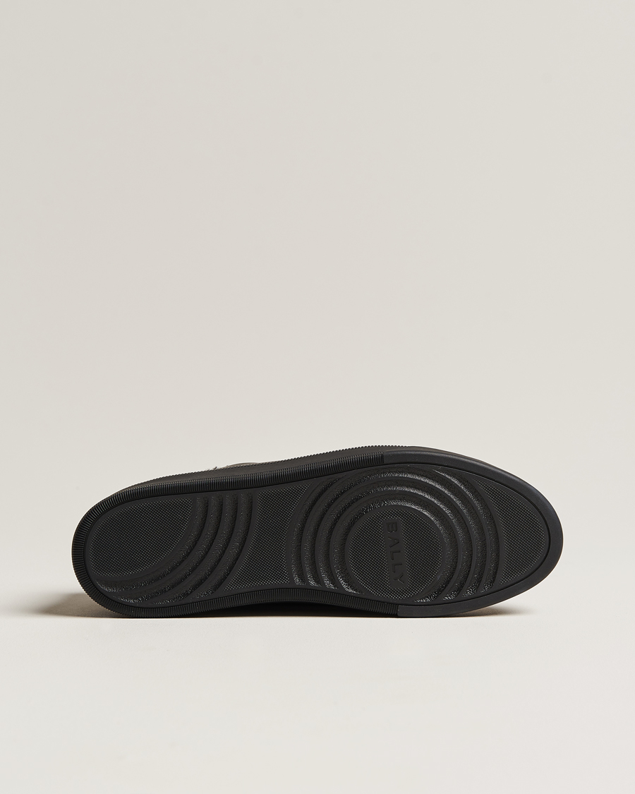 Herre | Bally Ryver Leather Shearling Sneaker Black | Bally | Ryver Leather Shearling Sneaker Black