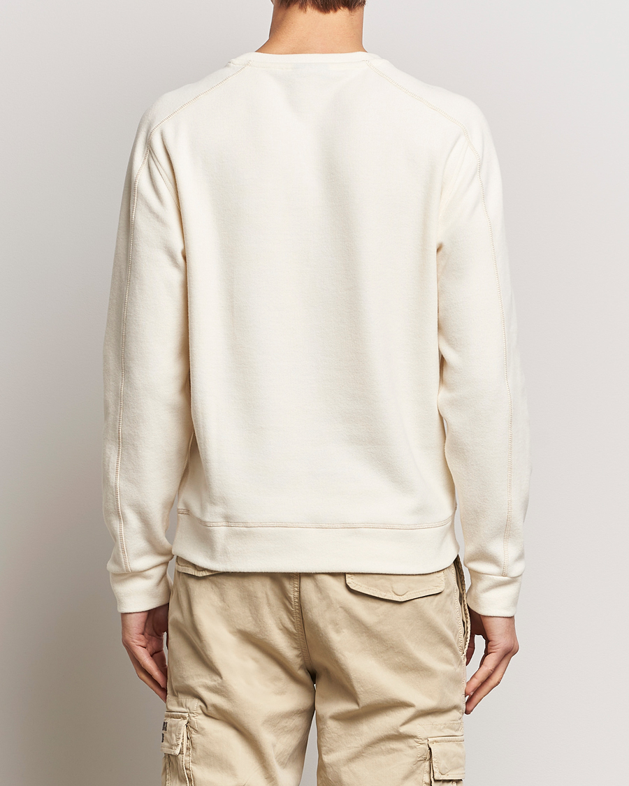 Herre | Gensere | Aeronautica Militare | Felpa Cotton Sweatshirt Cream White