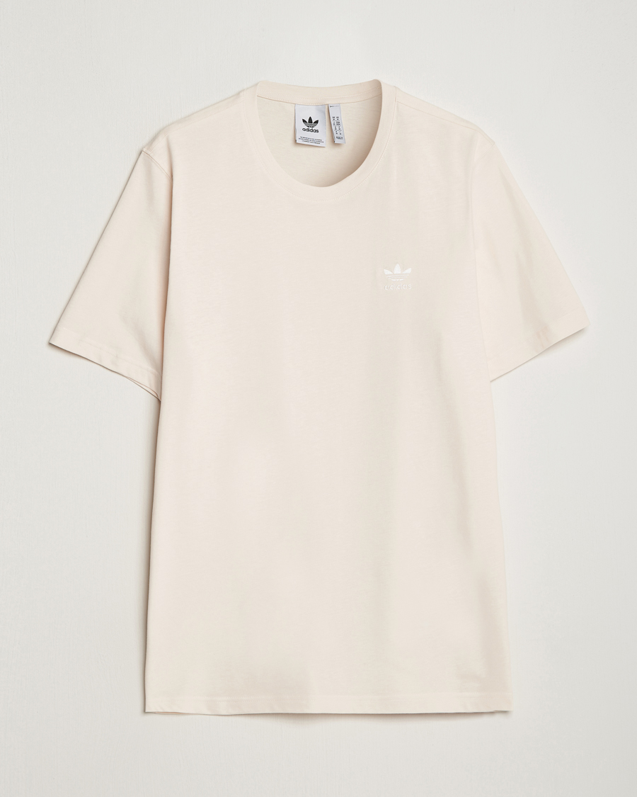 Herre | T-Shirts | adidas Originals | Essential Crew Neck T-Shirt Won White