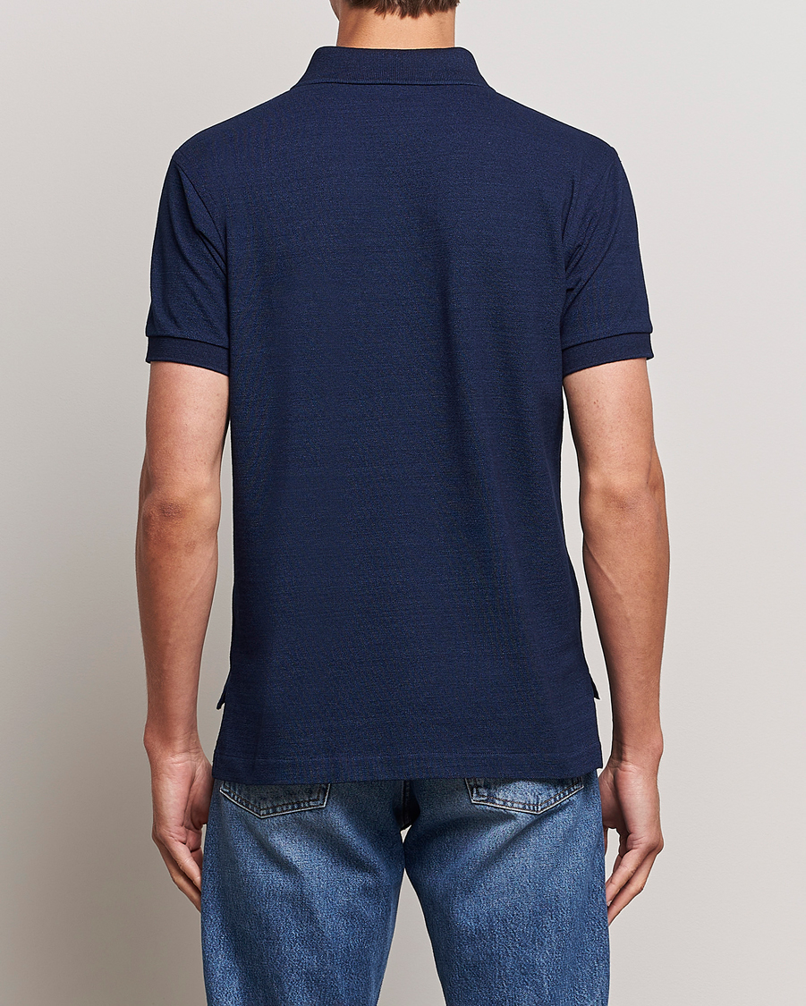 Herre | Pikéer | Kamakura Shirts | Vintage Ivy Short Sleeve Polo Navy
