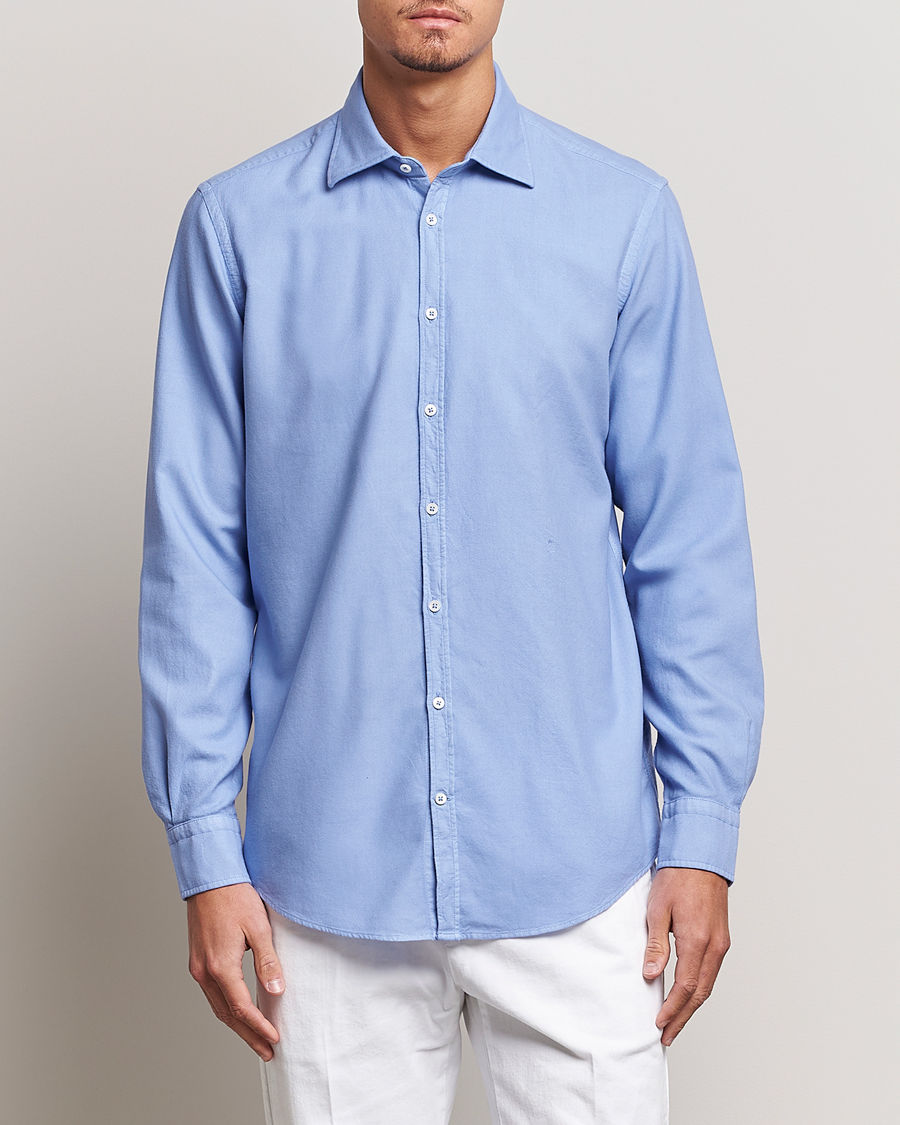 Herre | Flanellskjorter | Massimo Alba | Genova Vajella Flannel Shirt Capri