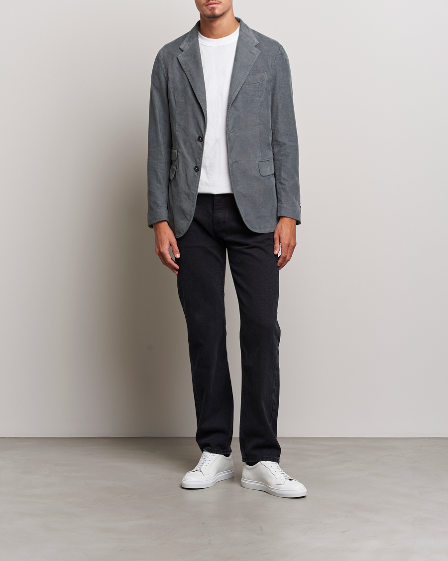 Herre | Dressjakker | Massimo Alba | Baby Corduroy Blazer Smoke