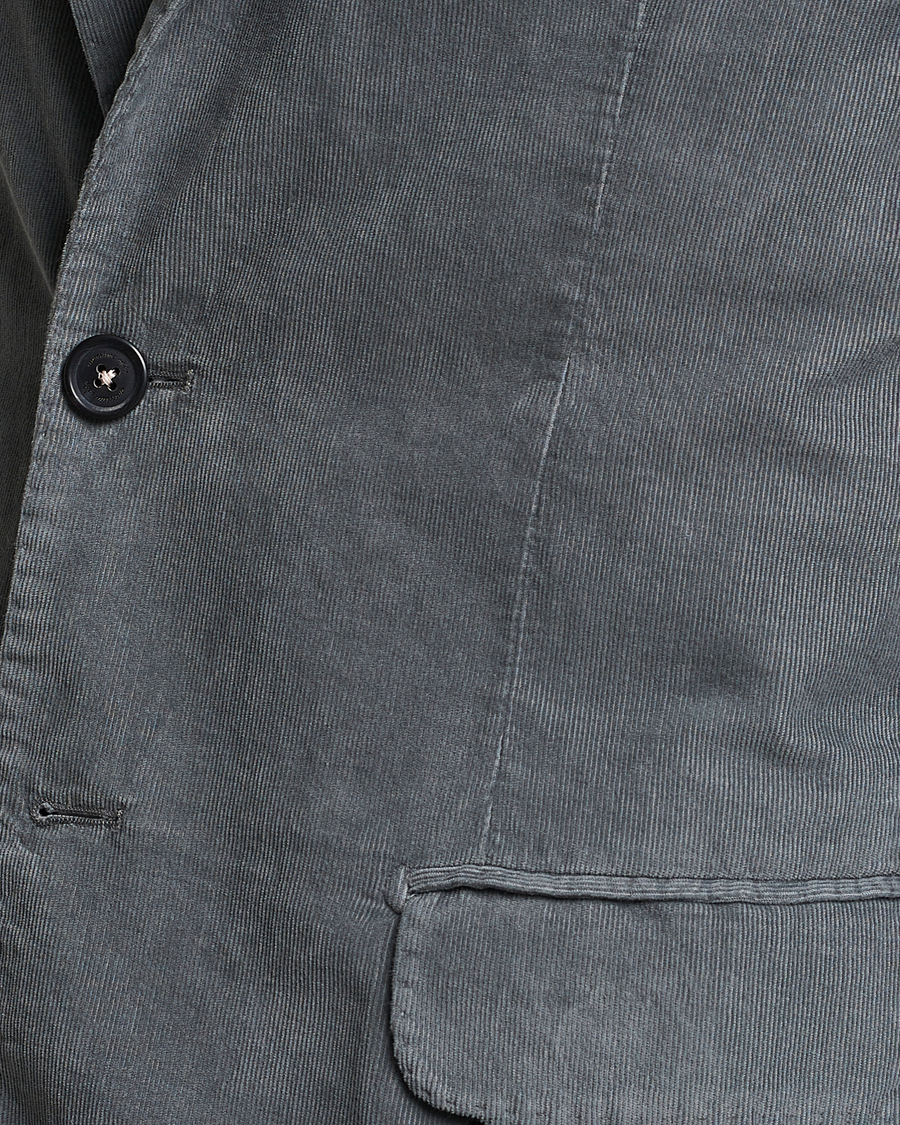 Herre | Dressjakker | Massimo Alba | Baby Corduroy Blazer Smoke