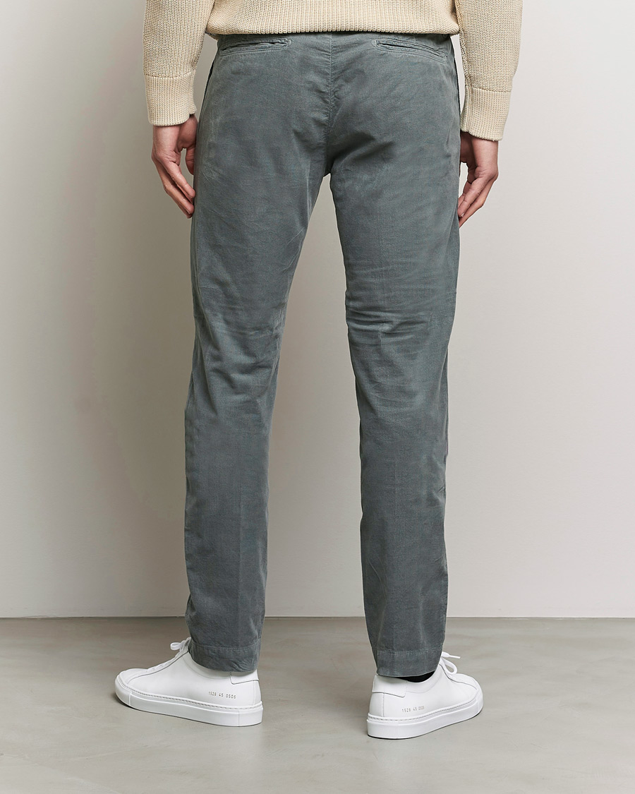 Herre | Bukser | Massimo Alba | Baby Corduroy Trousers Smoke