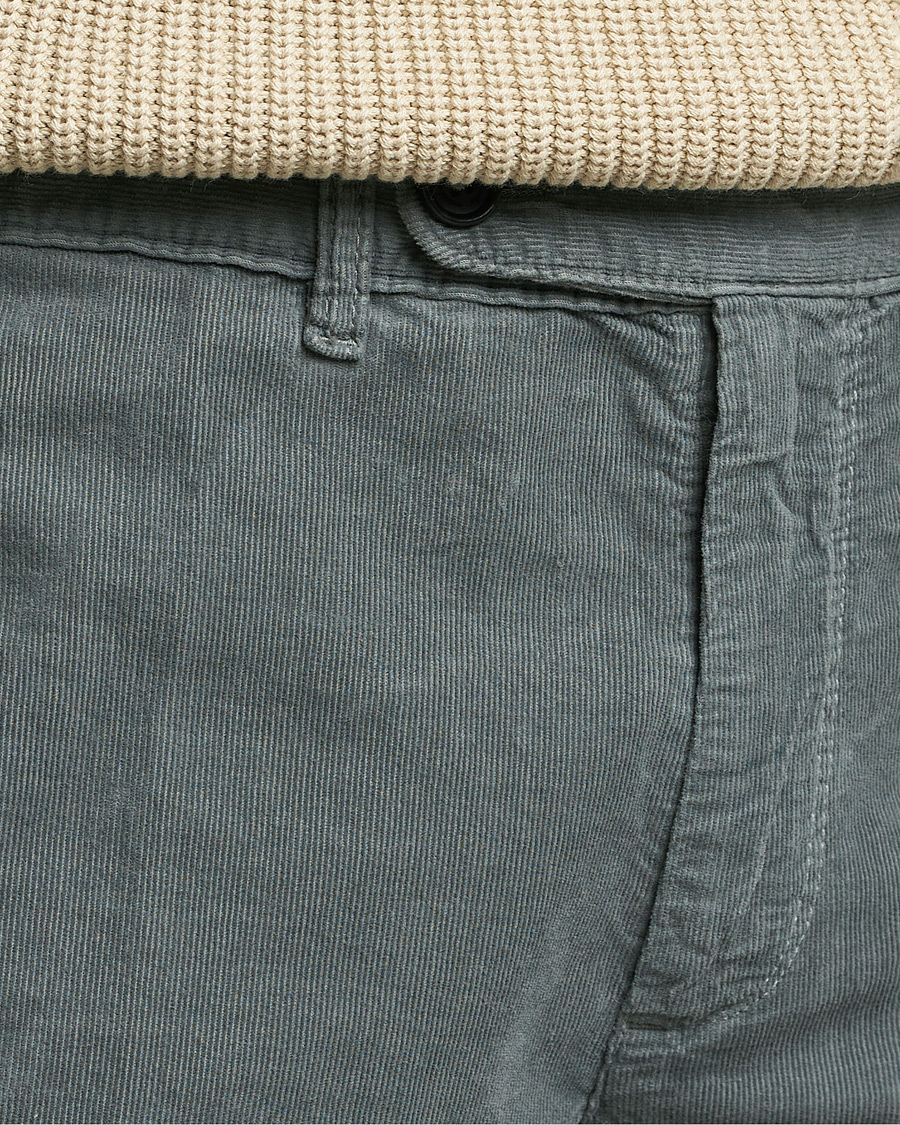 Herre | Bukser | Massimo Alba | Baby Corduroy Trousers Smoke