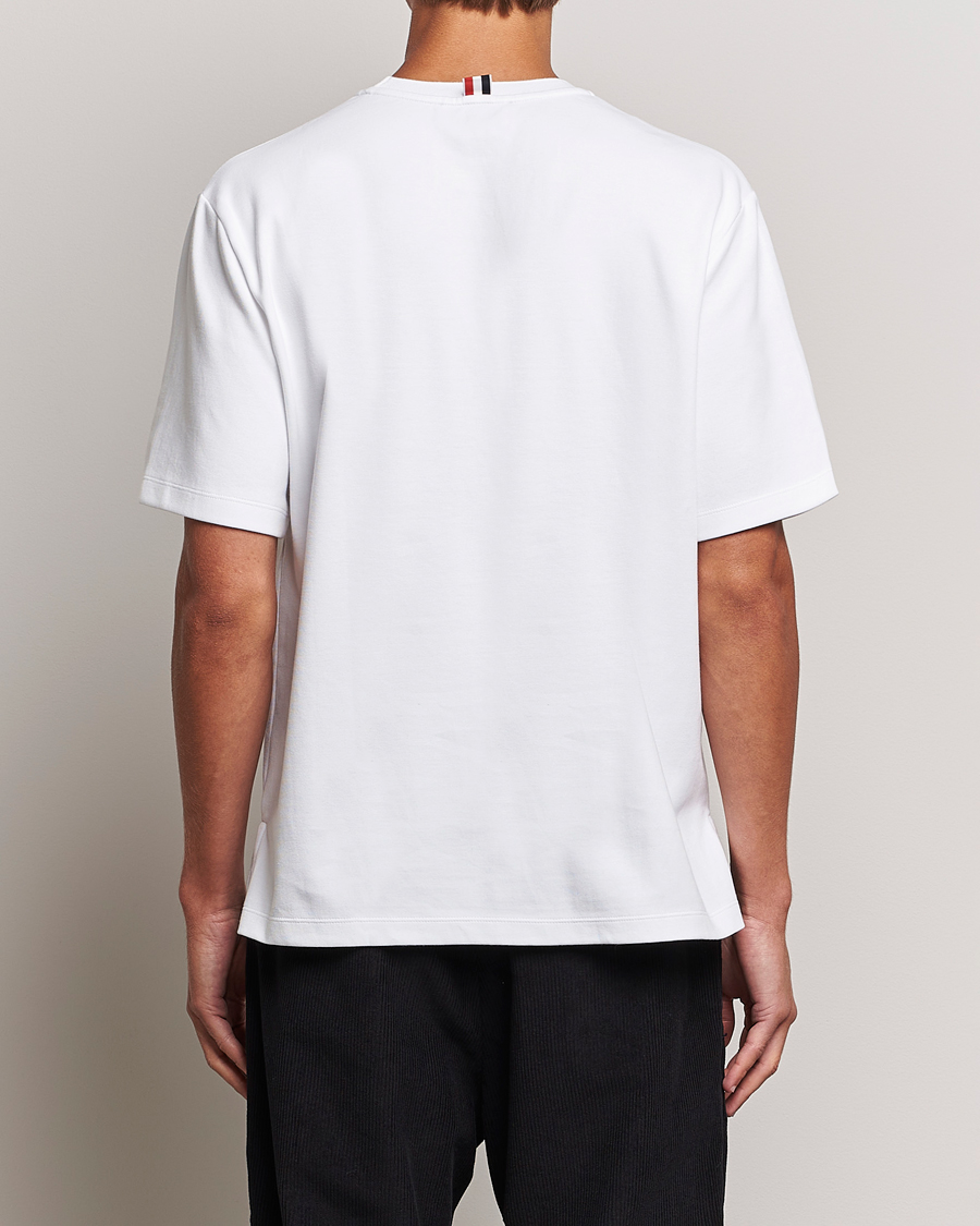 Herre | T-Shirts | Thom Browne | Short Sleeve Pocket T-Shirt White