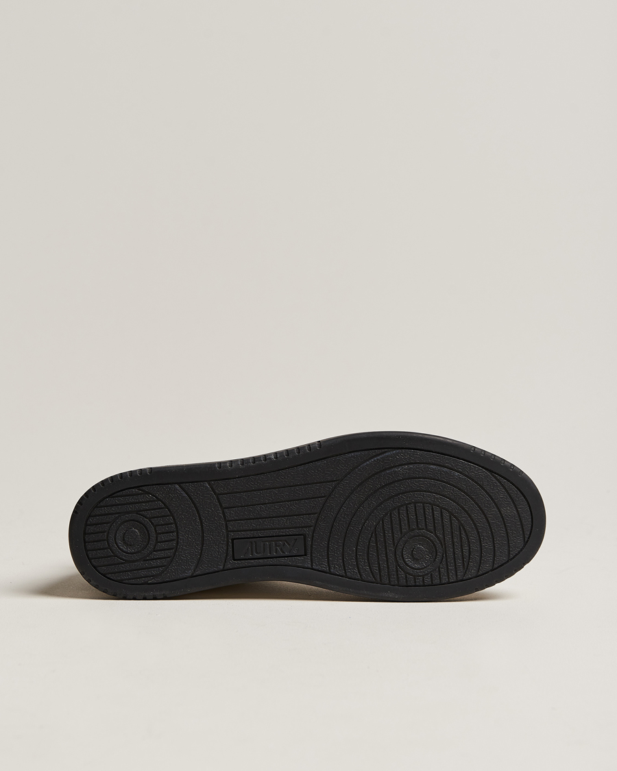 Herre | Autry Medalist Mid Bicolor Leather Sneaker Black | Autry | Medalist Mid Bicolor Leather Sneaker Black