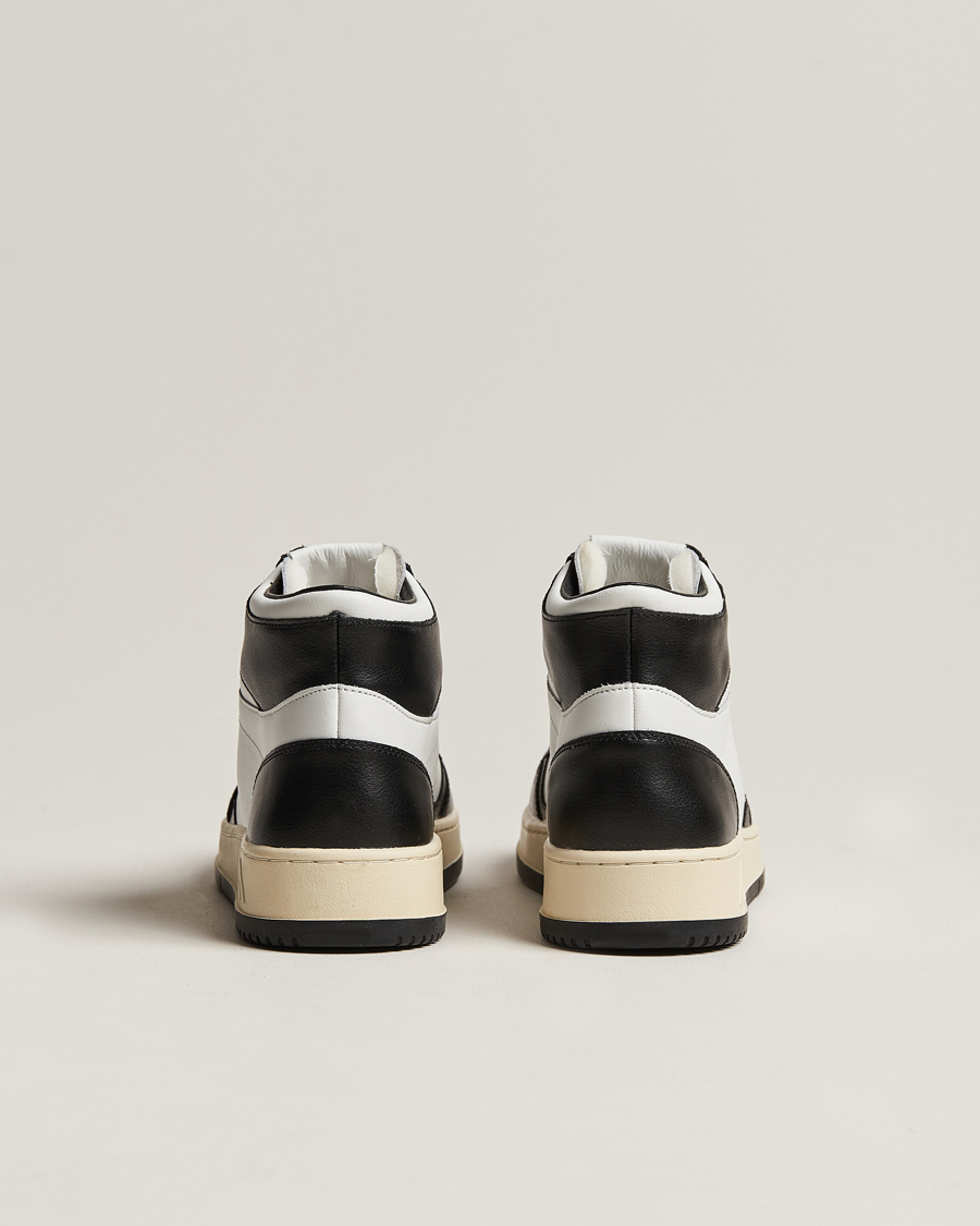 Herre | Autry Medalist Mid Bicolor Leather Sneaker Black | Autry | Medalist Mid Bicolor Leather Sneaker Black